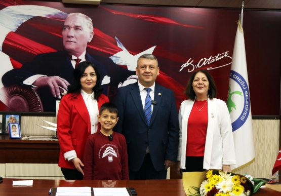 Kdz. Ereğli Belediyesi Koltuğuna Deniz Kadir Akbaş Oturdu