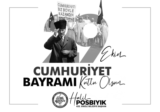 Başkan Posbıyık, Cumhuriyetin 102. Yılını Kutladı
