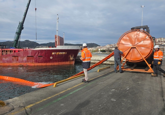Bozhane Limanı’nda Deniz Kirliliği Tatbikatı Yapıldı