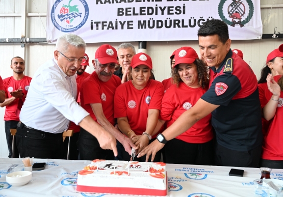 Kdz. Ereğli'de Gönüllü İtfaiyeci Ailesi Büyüyor