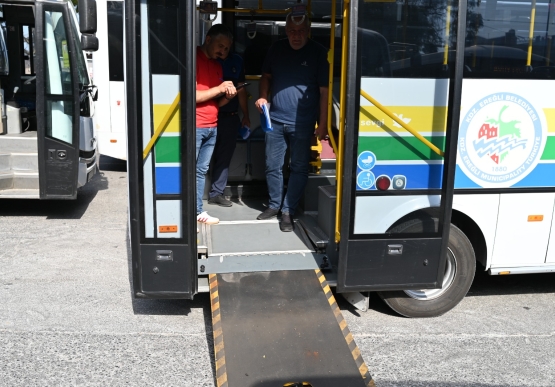 Kdz. Ereğli’de Halk Otobüsleri Vatandaş Memnuniyeti İçin Tek Tek Kontrol Ediliyor