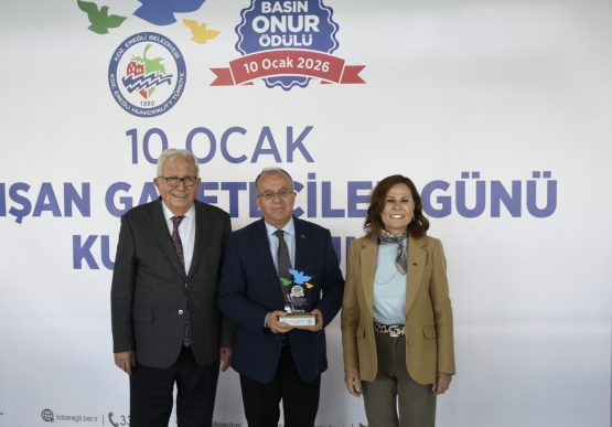 Başkan Posbıyık, 36 Gazeteciye Basın Onur Ödülü Verdi