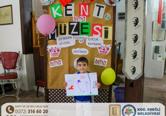 Kent Müzesi’nde 23 Nisan Coşkusu