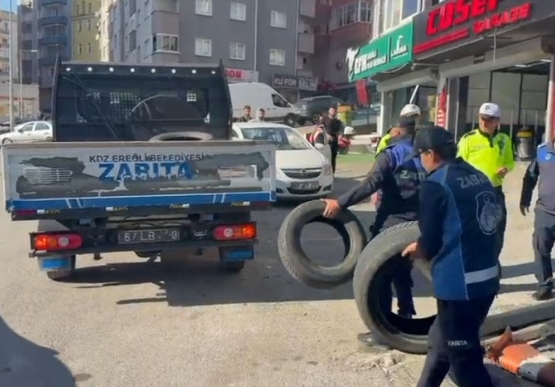 Kdz. Ereğli’de, Kaldırım İşgalcilerine Göz Açtırılmıyor