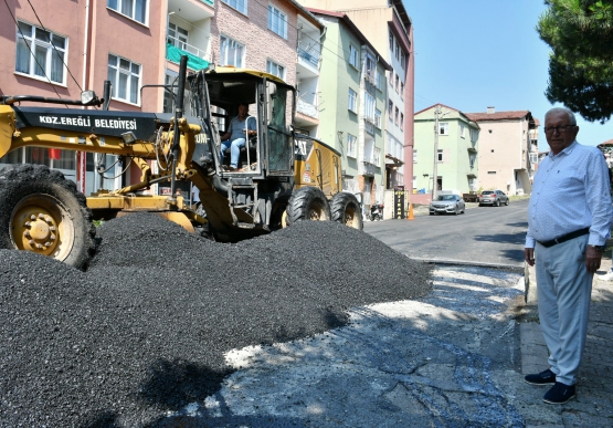 Asfalt Çalışmaları Tam Gaz