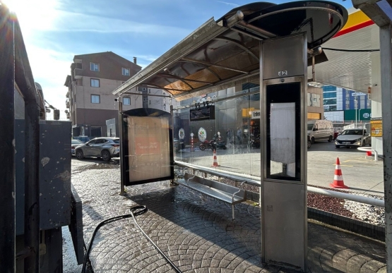 Kdz. Ereğli’de Otobüs Durakları Detaylı Temizlendi