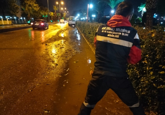 Kdz. Ereğli Belediyesi’nde Afet Seferberliği Sürüyor