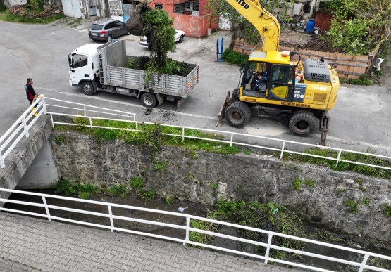 Kdz. Ereğli’de Dere Yatakları Temizleniyor