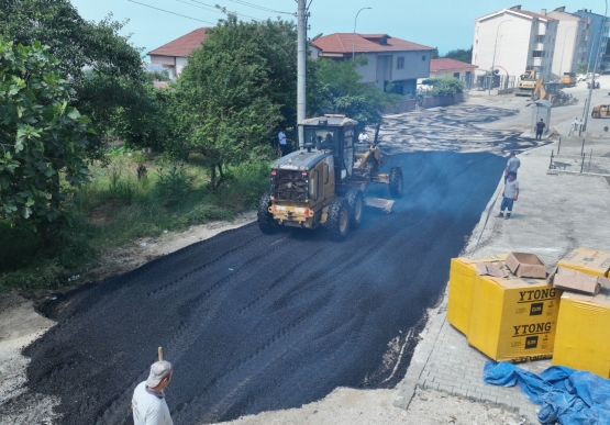 Kdz. Ereğli Asfaltlanıyor
