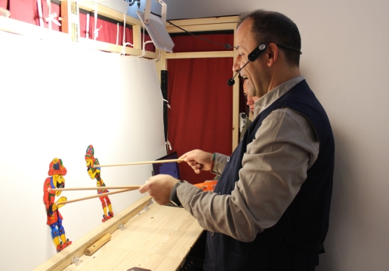 Çocuklar, Kent Müzesi’nde Hacıvat Ve Karagöz İle Buluştu.