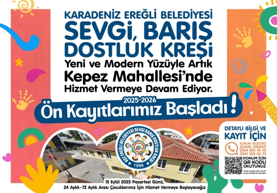 Ereğli’de Minik Kalpler Güvende, Yarınlar Daha Güçlü