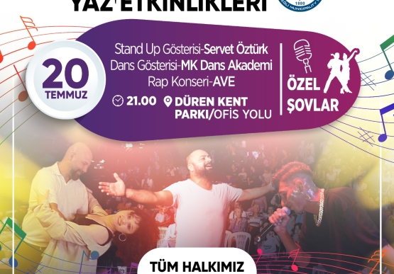 Kdz. Ereğli Belediyesi, Yaz Etkinlikleri Dolu Dizgin