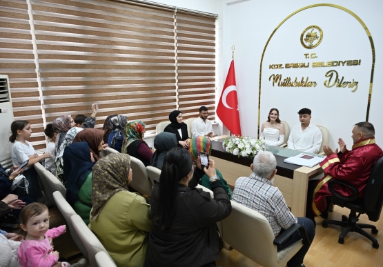 06.06.2026 Tarihine Yoğun İlgi: Kdz. Ereğli'de 38 Çift Dünyaevine Girdi