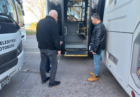 Kdz. Ereğli’de Halk Otobüsleri Denetlendi