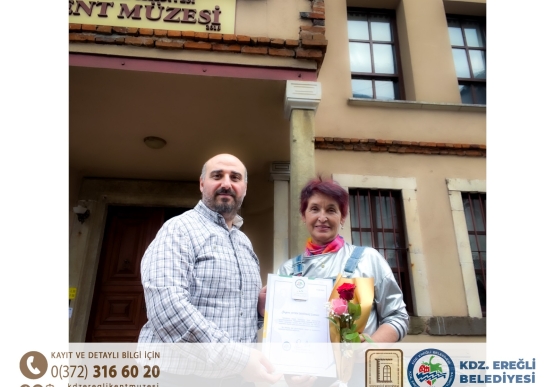 Kdz. Ereğli Belediyesi Kent Müzesi'nden Anneler Günü İkinci Günde de Devam Etti Özel Tahta Baskı Atölyesi: "Desende Sevgi, Baskıda Anne İzi"