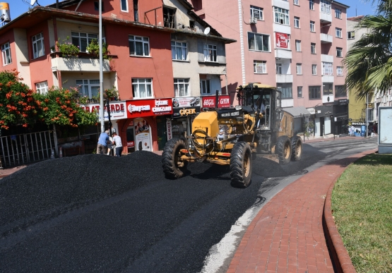 Kdz. Ereğli’de Asfalt Çalışmaları  Devam Ediyor