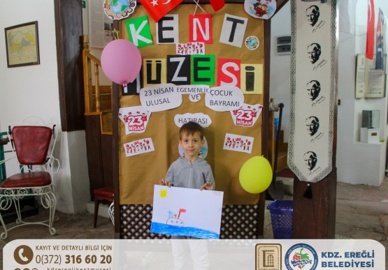 Kent Müzesi’nde 23 Nisan Coşkusu