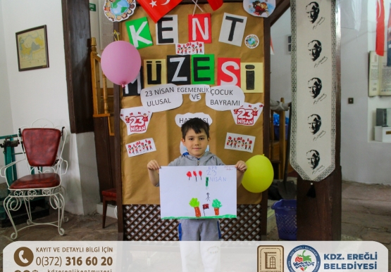 Kent Müzesi’nde 23 Nisan Coşkusu