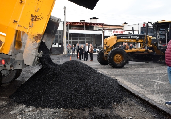 Kdz. Ereğli Yollarına 45 Bin Ton Asfalt Serildi