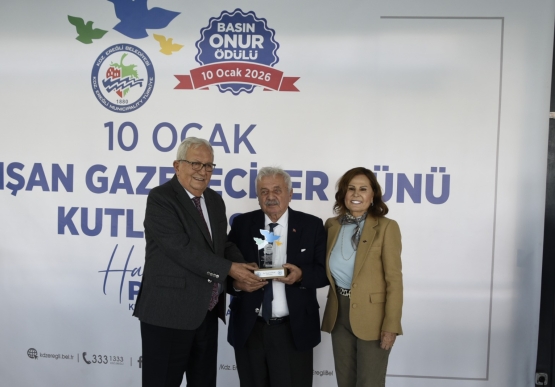 Başkan Posbıyık, 36 Gazeteciye Basın Onur Ödülü Verdi