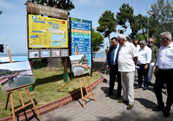 Mavi Bayraklı Kdz. Ereğli Belediye Plajları Açıldı