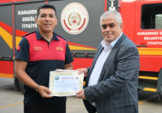 Kdz. Ereğli'de Gönüllü İtfaiyeci Ailesi Büyüyor