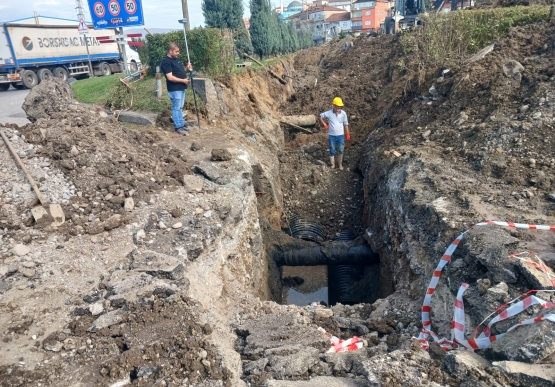 Potbaşı Ve Devrek Yol Ayrımı’nda Su Baskınlarına Karşı Kalıcı Önlem