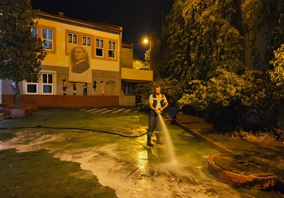 Okullarımız Yeni Döneme Temiz Ve Güvenli Hazırlanıyor