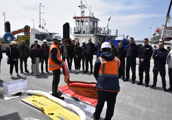 Bozhane Limanı’nda Deniz Kirliliği Tatbikatı Yapıldı