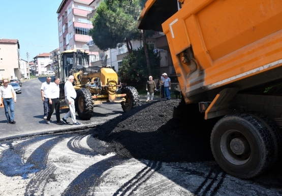Asfalt Çalışmaları Tam Gaz