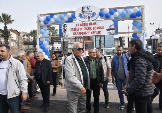 Kdz. Ereğli’de 16. Hamsi Festivali Ateşi Yandı