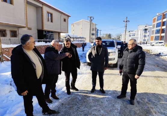 Kdz. Ereğli Belediyesi’nin Karla Mücadele Mesaisi Sürüyor