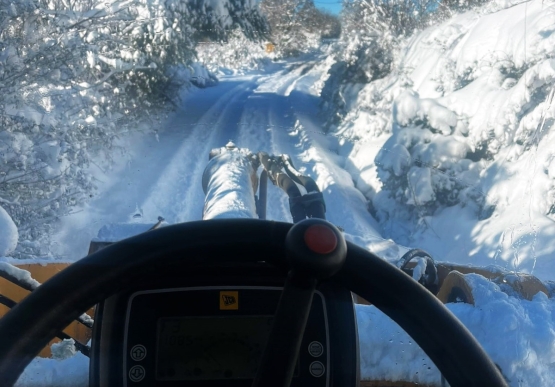 Kdz. Ereğli Belediyesi’nin Karla Mücadele Mesaisi Sürüyor