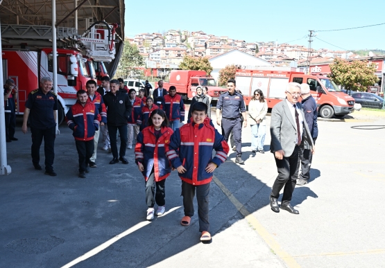 Kdz. Ereğli’deki Özel Çocuklar, İtfaiyeci Oldu