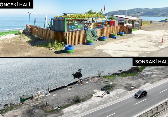 Plajlar Bölgesi Kaçak Yapı Ve İşgallerden Temizlendi