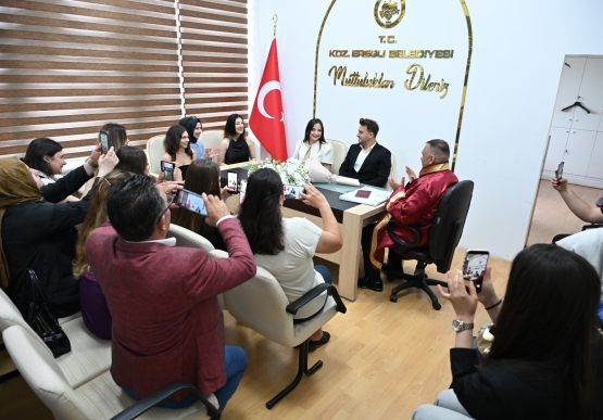 06.06.2026 Tarihine Yoğun İlgi: Kdz. Ereğli'de 38 Çift Dünyaevine Girdi