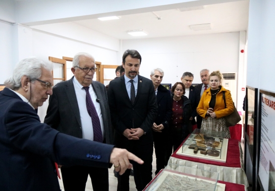 1915 Çanakkale Gezici Savaş Malzemeleri Müzesi Ziyarete Açıldı