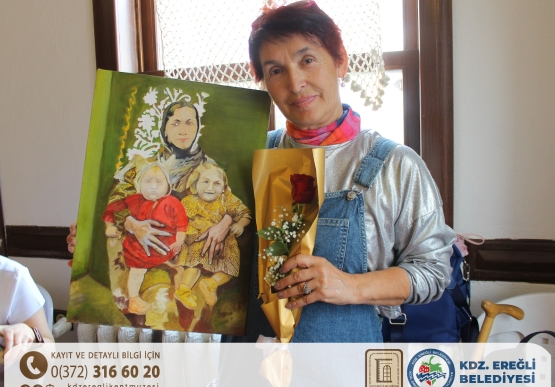 Kdz. Ereğli Belediyesi Kent Müzesi'nden Anneler Günü İkinci Günde de Devam Etti Özel Tahta Baskı Atölyesi: "Desende Sevgi, Baskıda Anne İzi"
