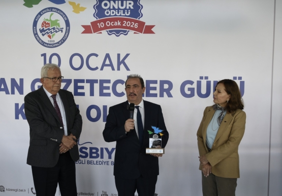 Başkan Posbıyık, 36 Gazeteciye Basın Onur Ödülü Verdi