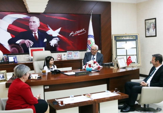 Aden Su Cebir, Başkan Posbıyık’ın Koltuğuna Oturdu