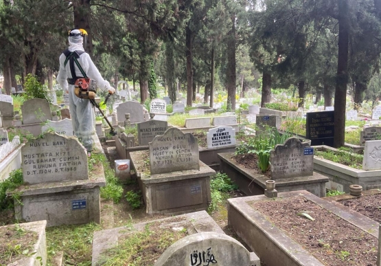 Kdz. Ereğli’de 57 Mezarlık Bayram Öncesi Temizleniyor