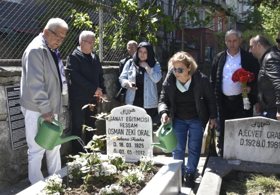 Osman Zeki Oral, Vefatının 13. Yılında Mezarı Başında Anıldı