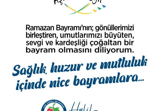 Başkan Posbıyık: İyi Bayramlar