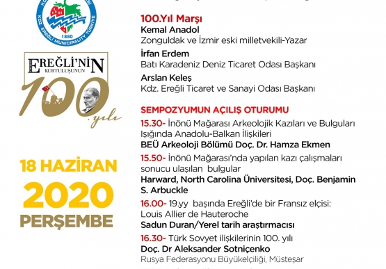 Ereğli'nin Kurtuluşunun 100. Yılı