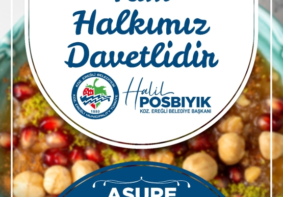 Kdz. Ereğli Belediyesi Aşure Paylaşacak