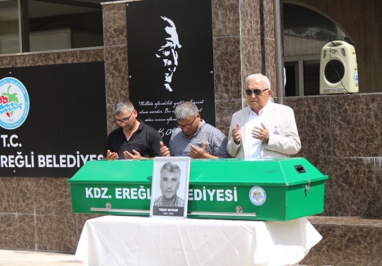 Kdz. Ereğli Belediyesi’nde, Yaşar Bayram İçin Tören Düzenlendi
