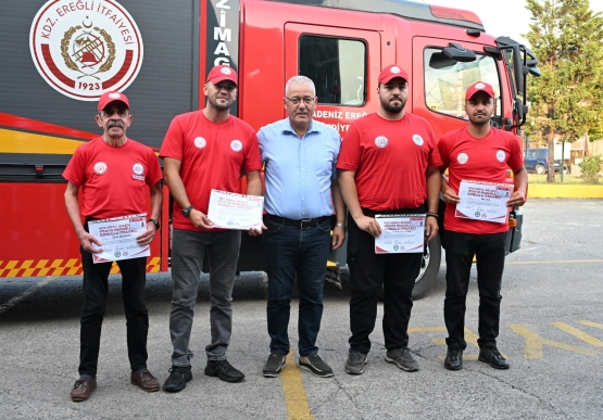 Kdz. Ereğli'de Gönüllü İtfaiyeci Ailesi Büyüyor