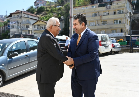Kaymakam Yılmaz, Başkan Posbıyık’ı Ziyaret Etti