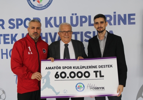 Başkan Posbıyık, Amatör Spor Kulüplerine Destek Verdi