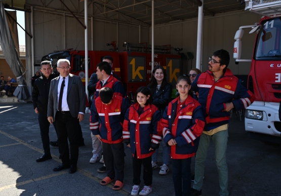 Kdz. Ereğli’deki Özel Çocuklar, İtfaiyeci Oldu